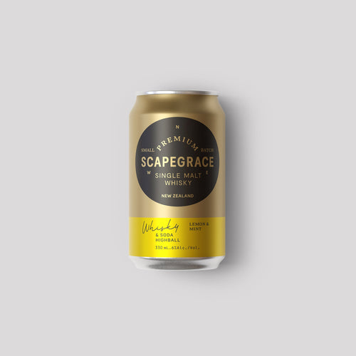 Scapegrace Whisky, Soda, Lemon & Mint Highball