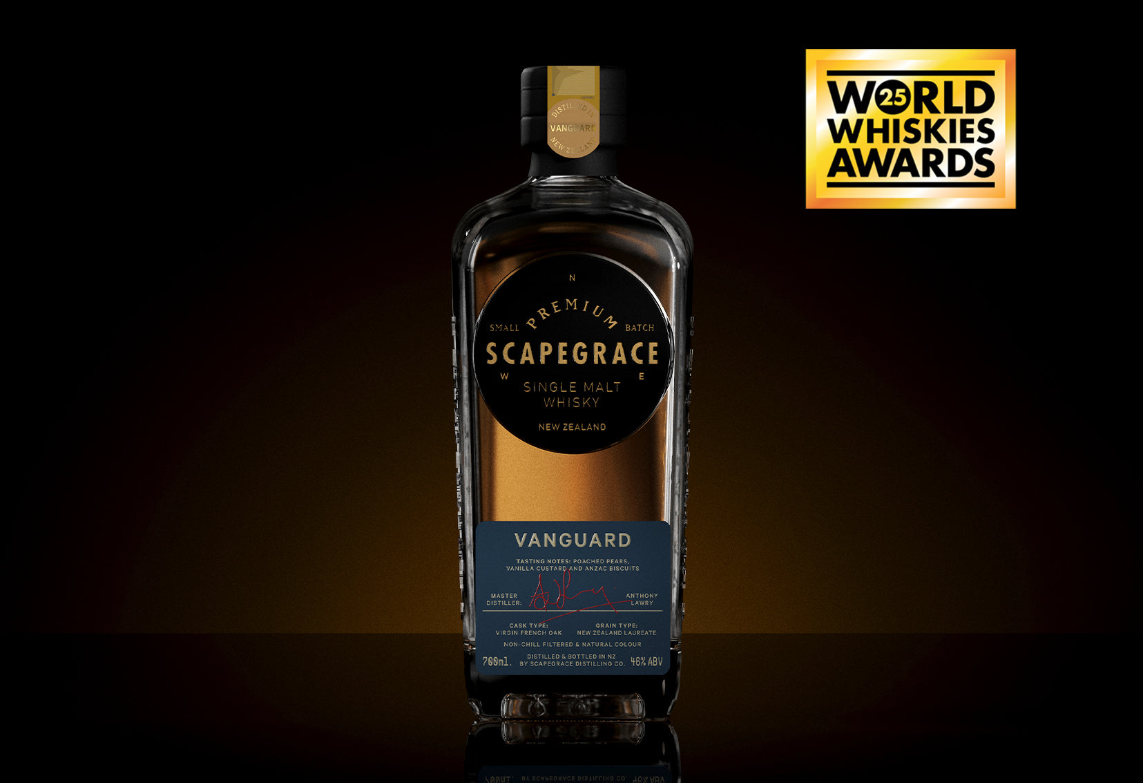 Scapegrace Wins Major Accolade at World Whisky Awards