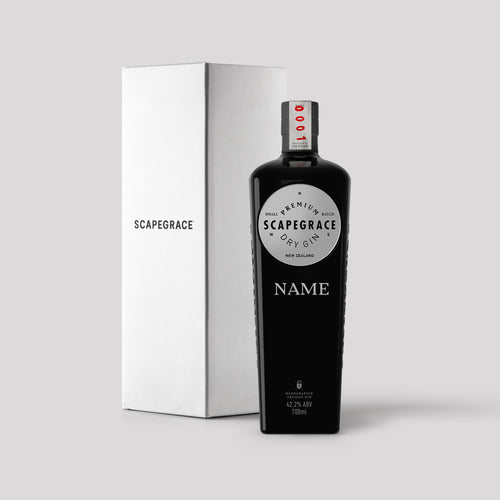 Mothers Day Custom Engraved Scapegrace Gin + Gift Box