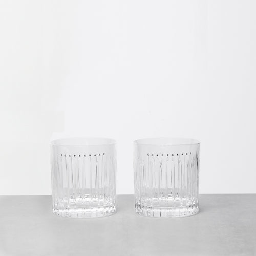 Scapegrace Crystal Glassware (Rocks)