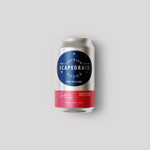 Scapegrace Vodka Soda, Apple & Pear 10pk (Near Dated)